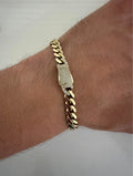 Pulsera Cubana Mónaco 10K